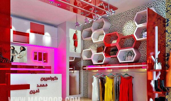 عکس ایده برای تزیین ویترین مغازه