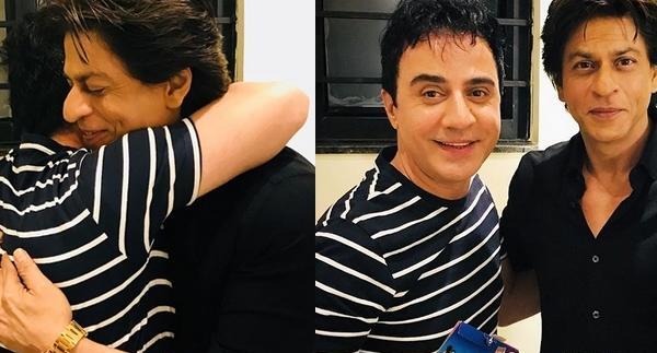 عکس شاهرخ خان و عمو پورنگ