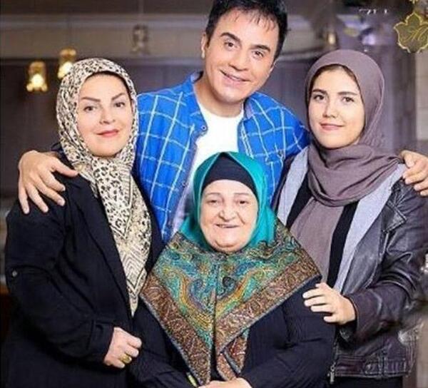 عکس شاهرخ خان و عمو پورنگ