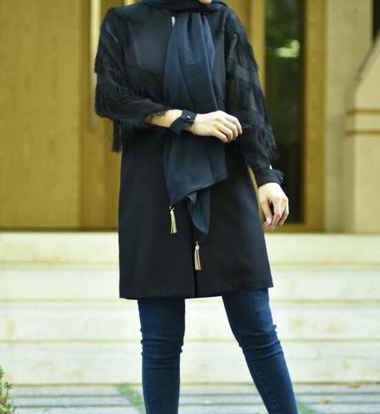 عکس مانتو ریش ریش