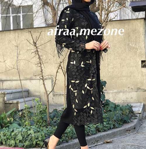 عکس مانتو ریش ریش