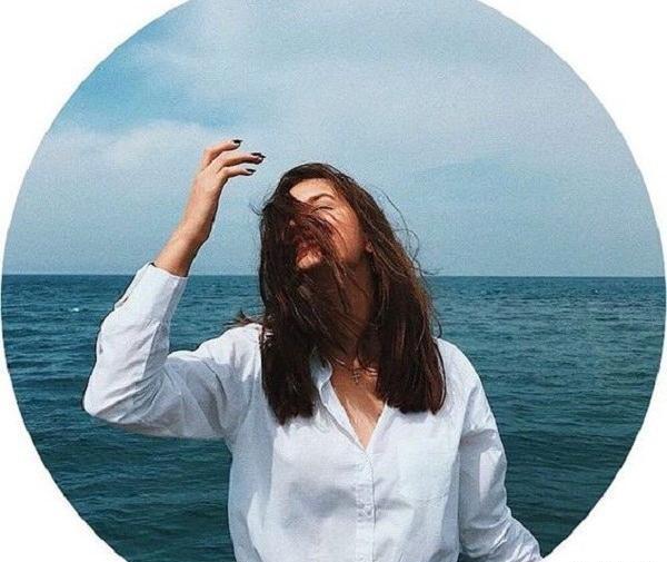 عکس پروف شاخ آبی دخترانه