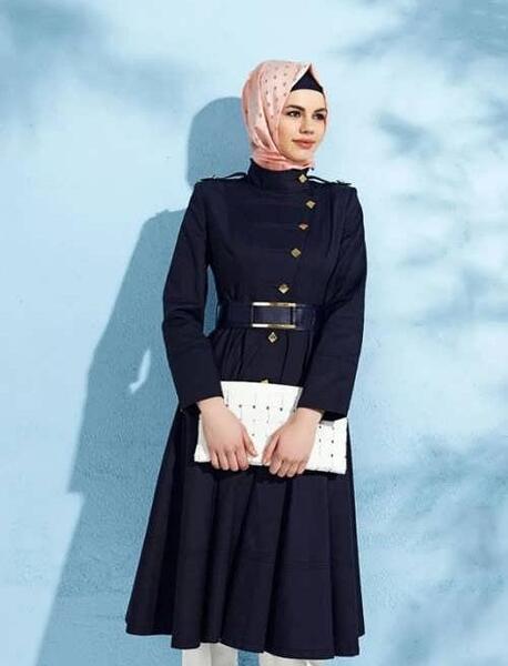 عکس مدل مانتو فون بلند