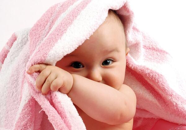 عکس نوزاد کارتونی دختر