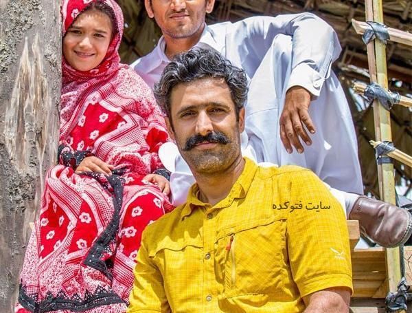 عکس جواد فارابی و همسرش
