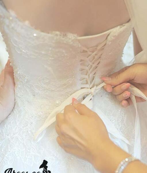 عکس ایده برای پشت لباس مجلسی