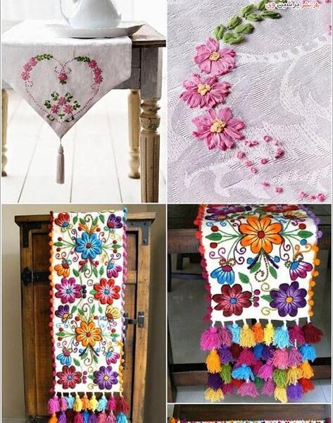عکس ایده برای دوخت گلدوزی