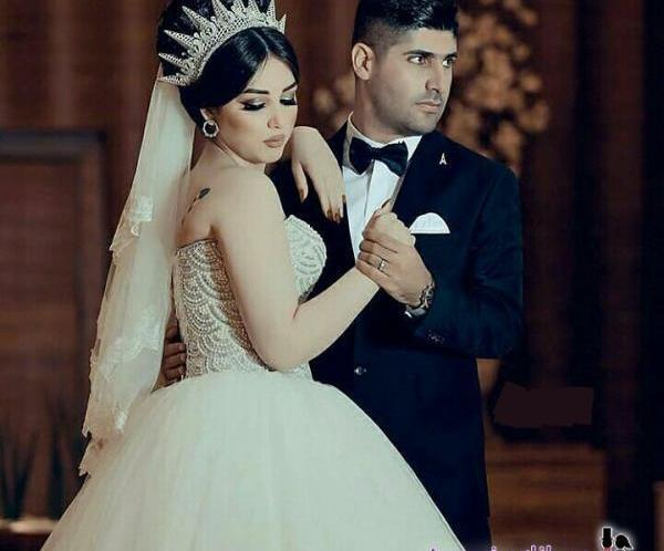 عکس عروس داماد زیبا
