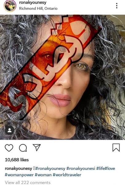 عکسهای با حجاب روناک یونسی