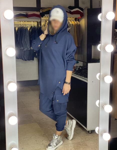 عکس ست مانتو و شلوار دخترانه اسپرت