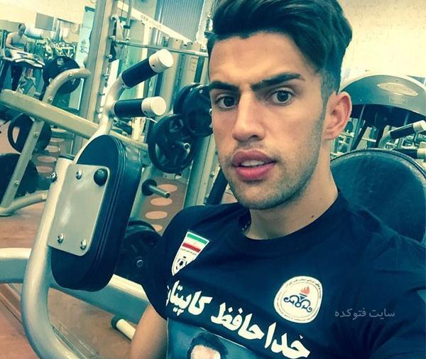 عکس آرش رضاوند بازیکن استقلال