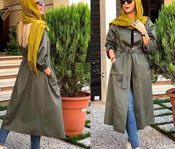 عکسهای مدل مانتو اسپرت پاییزی