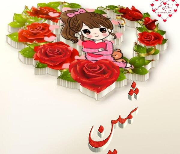 عکس تولدت مبارک ثمین جون