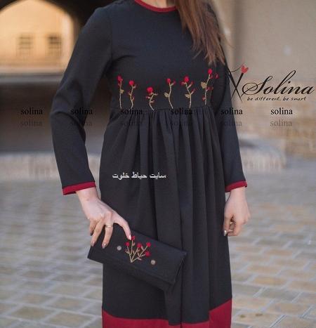 عکس مدل مانتو دخترانه چین پلیسه