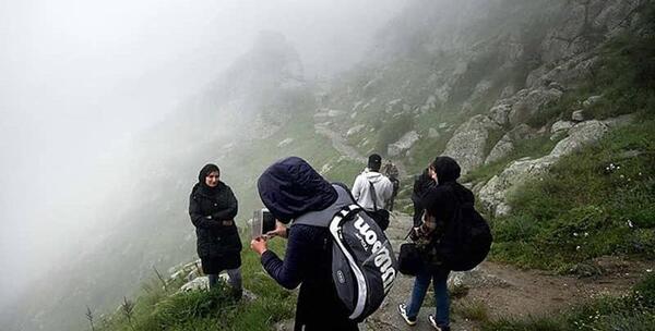 عکس هوایی قلعه بابک