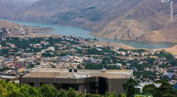 عکس هوایی لواسان بزرگ