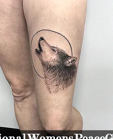عکس گرگ برای تاتو