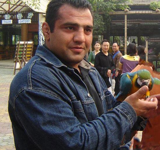 عکس رضا قرایی و همسرش