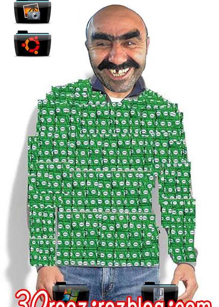 عکس خنده دار ترین ادم دنیا