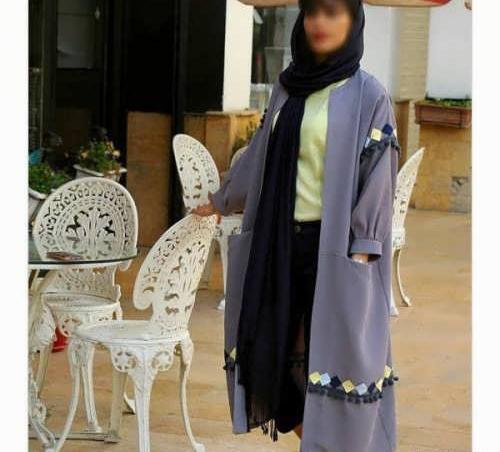 عکس مدل مانتو جلو باز مزونی