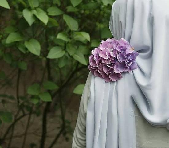 عکس دختر باحجاب از پشت برای پروفایل