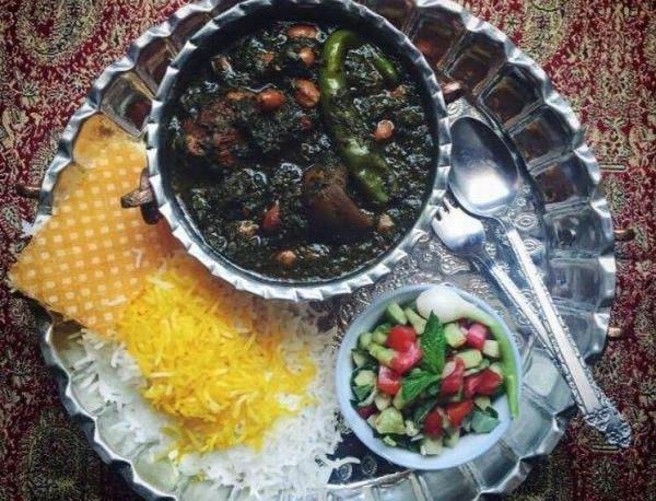 عکس قورمه سبزی زیبا