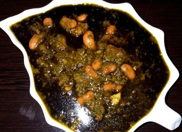 عکس قورمه سبزی زیبا
