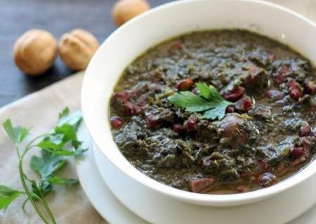 عکس قورمه سبزی زیبا