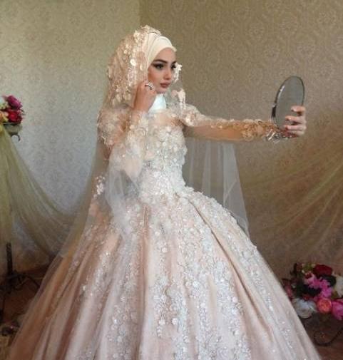 عکس لباس مجلسی شیک عروس