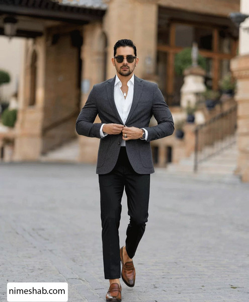 عکس پیراهن مجلسی مردانه جدیدترین