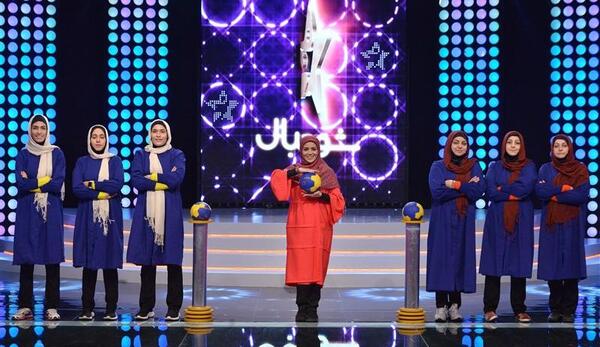 عکس مبینا نصیری در شوتبال