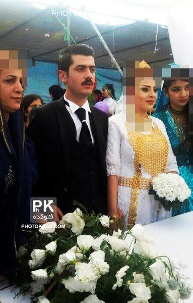 عکس عروس و داماد کرد
