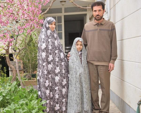 عکس خانواده حنانه خلفی
