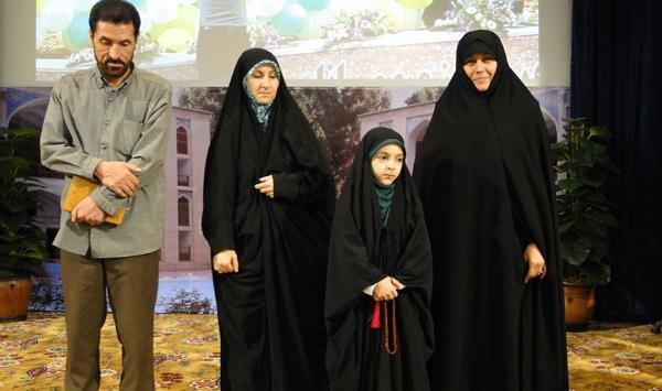 عکس خانواده حنانه خلفی