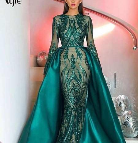 عکس لباس مجلسی ژورنالی ترک