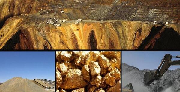 عکس طلا در کوه