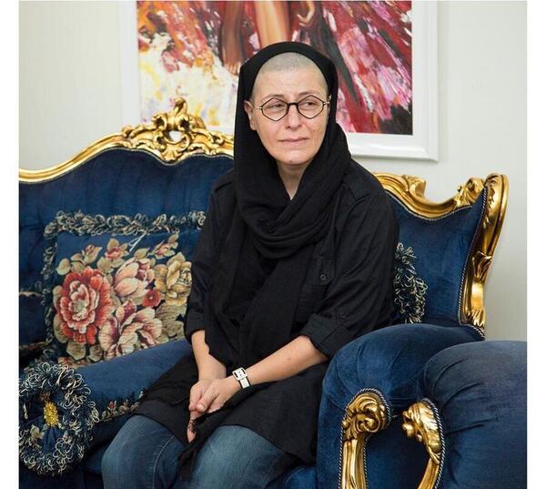 عکس ماه چهره خلیلی بعد از شیمی درمانی