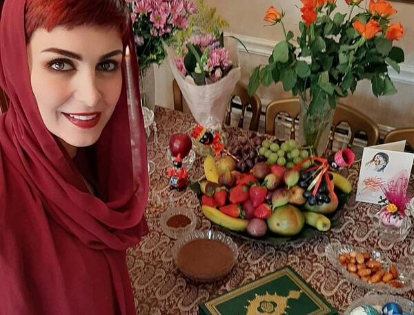 عکس ماه چهره خلیلی بعد از شیمی درمانی