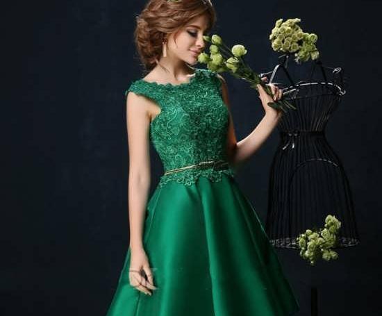 عکس لباس مجلسی زنانه ساتن