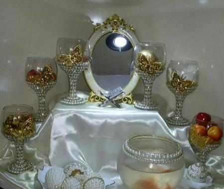 عکس سفره هفت سین عروس
