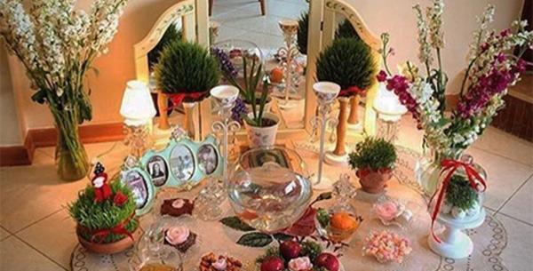عکس سفره هفت سین عروس