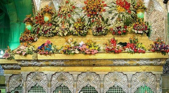 عکس شاد از حرم امام حسین