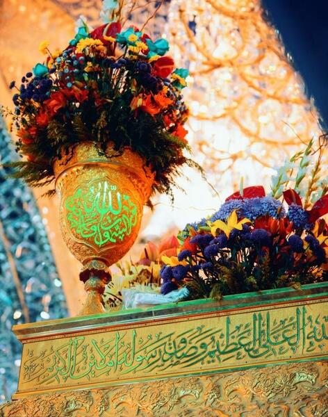 عکس شاد از حرم امام حسین