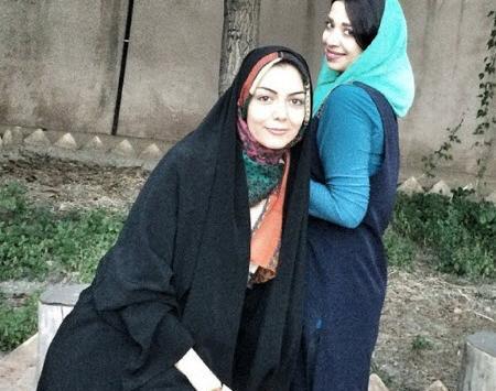 عکس آزاده نامداری با لباس عروس