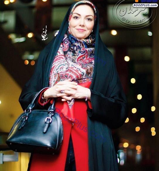 عکس آزاده نامداری با لباس عروس