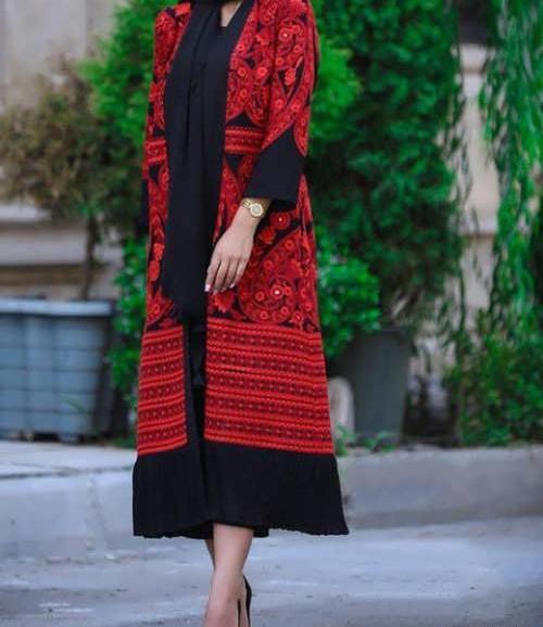 عکس مدل مانتو جدید بلند رنگی