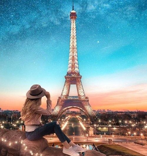 عکس صفحه گوشی برج ایفل