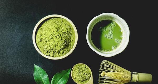 عکس چای ماچا