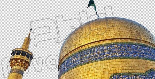 دانلود عکس حرم امام رضا لایه باز