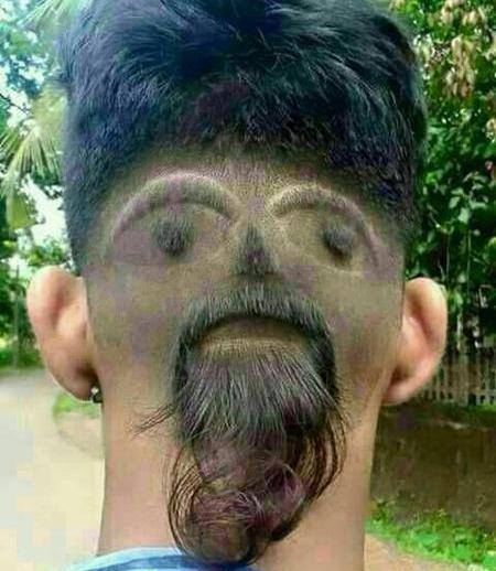 عکس خنده دار صورت